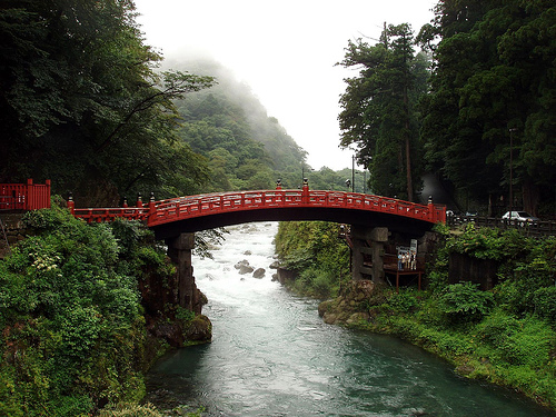 Pont Shinkyo à Nikko.