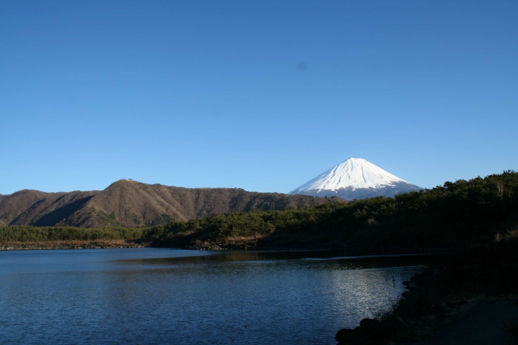 Ouest du Lac Sai et vue sur le Fujisan