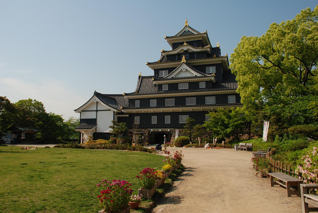 Château d'Okayama par xiquinho