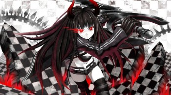 konachan-com-106637-armor-black_gold_saw-black_rock_shooter-eshi-horns-long_hair-red_eyes-sword-thighhighs-weapon