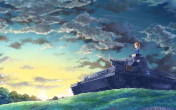 Girl und Panzer wp 13