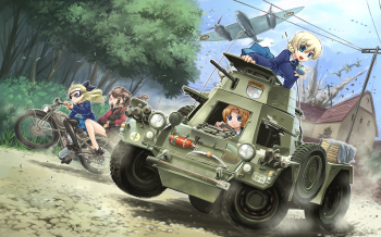 Girl und Panzer wp 15