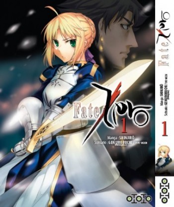 Fate Zero, volume 1, jaquette officielle. Ototo manga