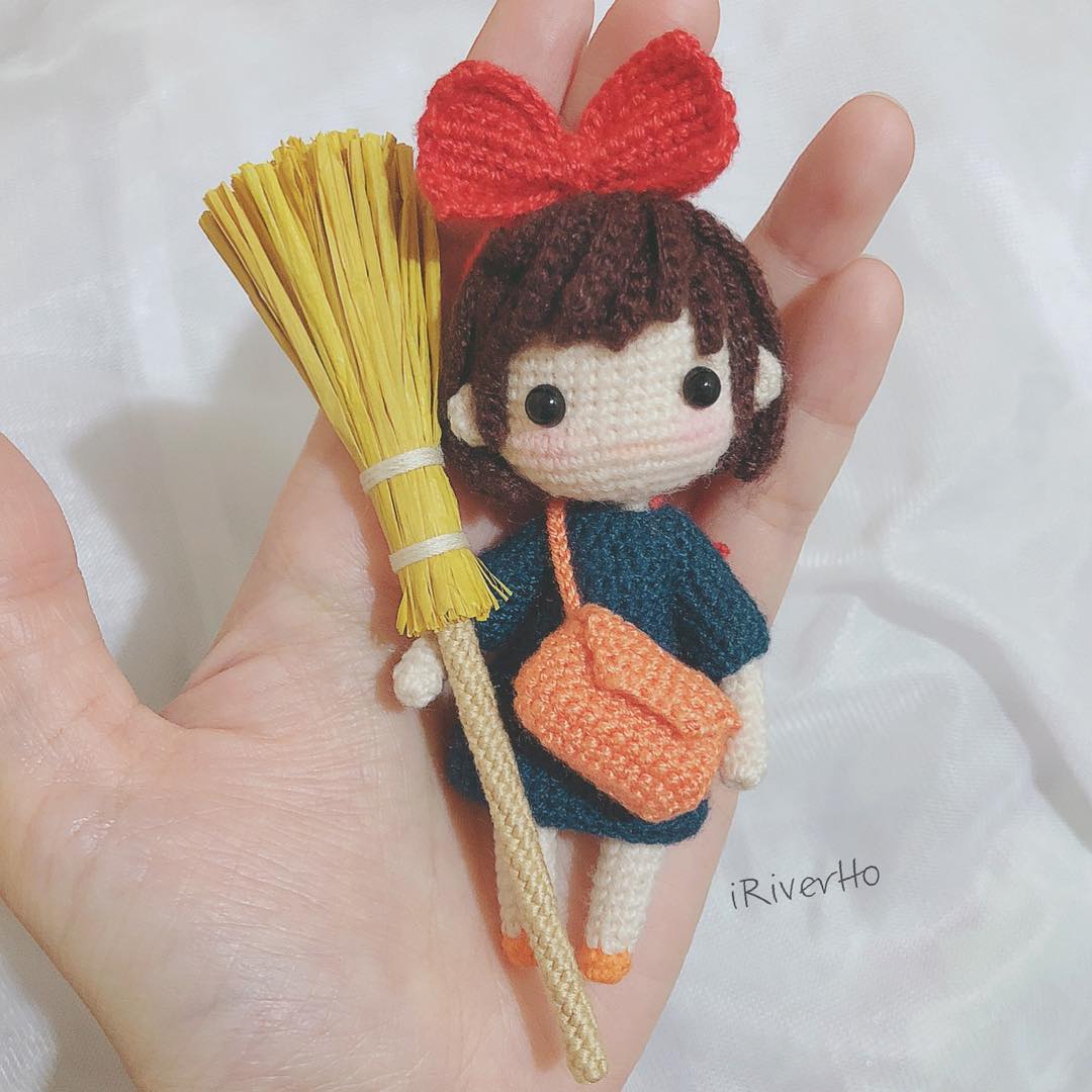 Amigurumi Kiki la petite sorcière