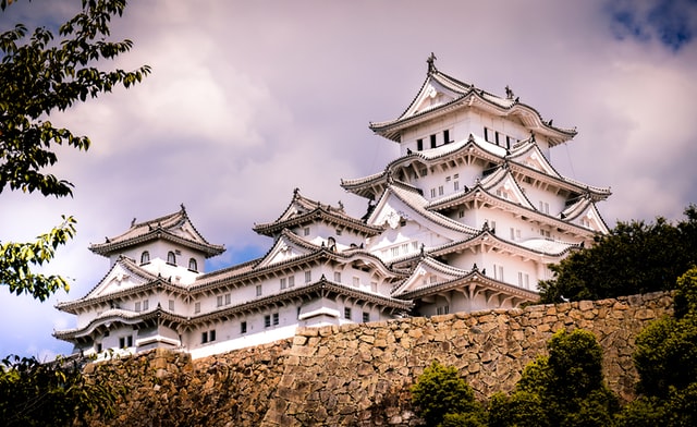 Château de Himeji extérieur