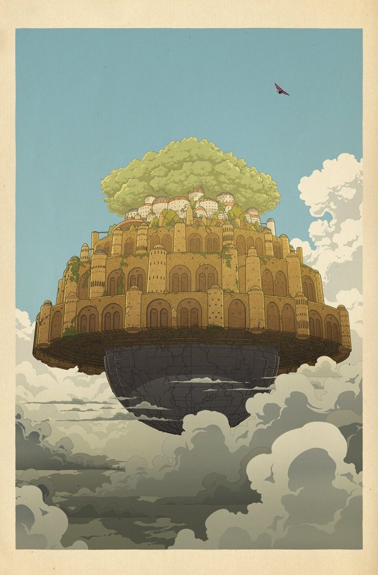 Lire la suite à propos de l’article Paysage de Ghibli, art illustré par Bill Mudron.