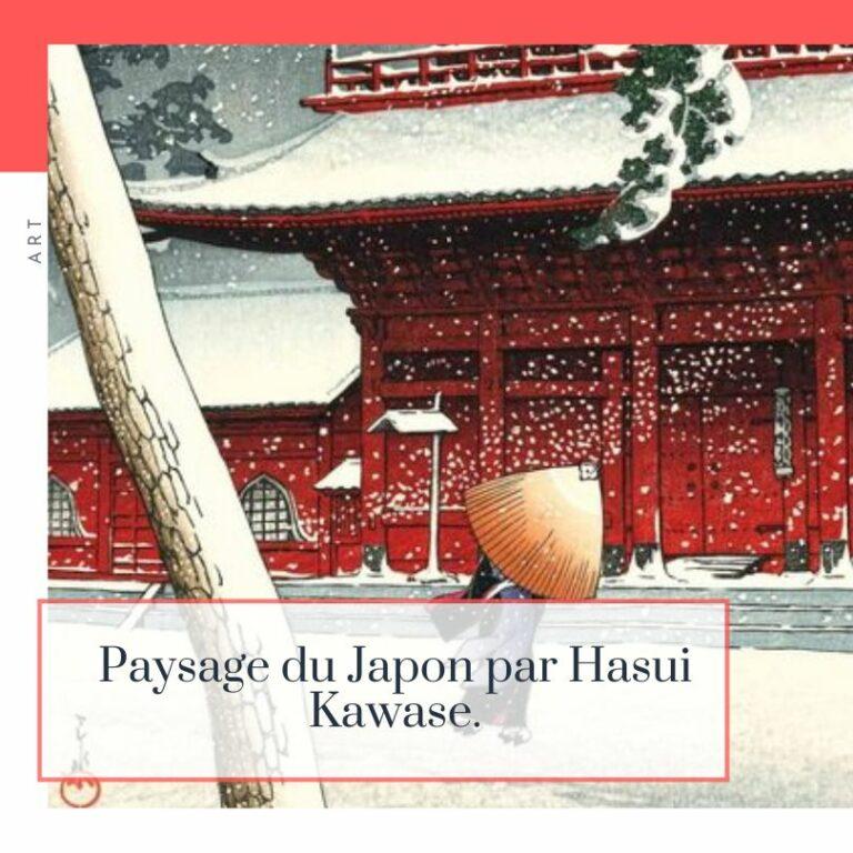 Lire la suite à propos de l’article Paysage du Japon par Hasui Kawase, Estampe moderne