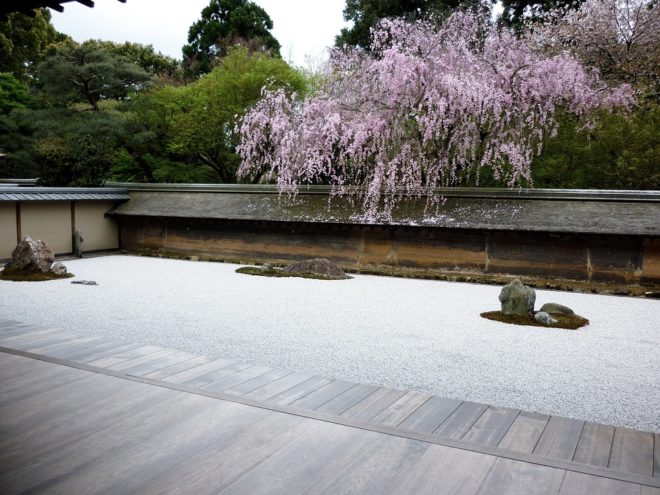 Jardin zen du Ryoanji - les jardins japonais