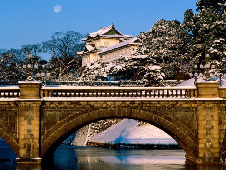 Lire la suite à propos de l’article Le Palais impérial de Tokyo, hiver & été.