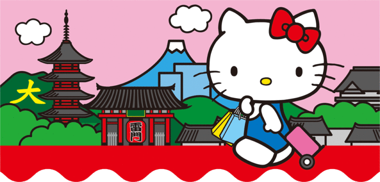 Lire la suite à propos de l’article Hello Kitty "guide touristique".