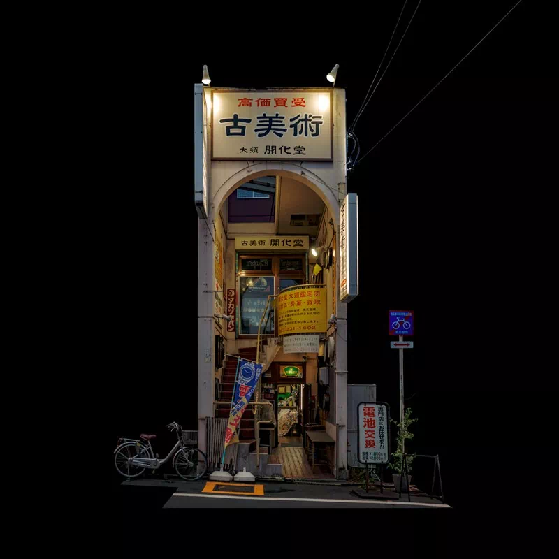 miniaturiser les bâtiments réels - Ken Ohyama (23)